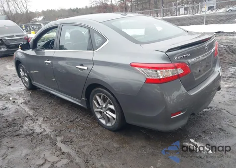 2015 Nissan Sentra Sr из США, поврежденный, VIN 3N1AB7AP0FY327468